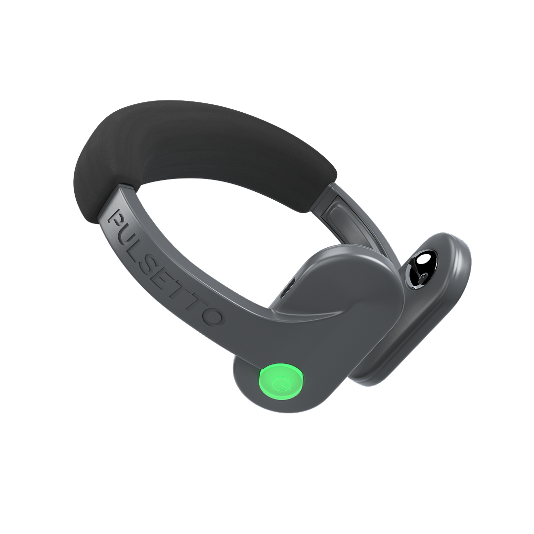 Black Pulsetto Lite neck-worn stimulation device